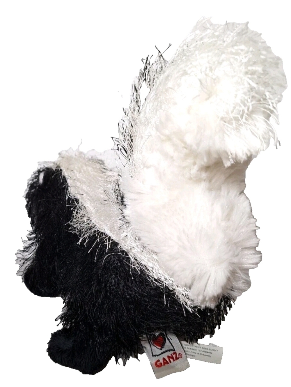 Ganz Webkinz Skunk Plush Stuffed Animal no code HM213 Adorable - Picture 5 of 9